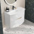 Kerama Marazzi Riva тумба 80 см, белая матовая